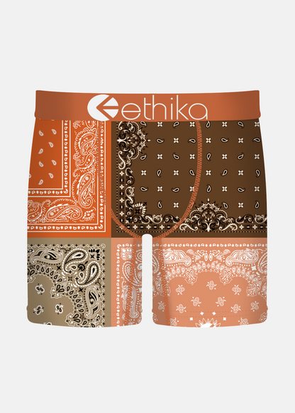Ethika Mens mid Muted Motifs