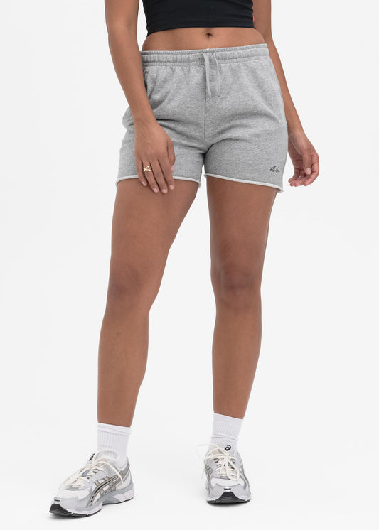 Ethika Womens raw edge short Ethika Script - Heather - Heather