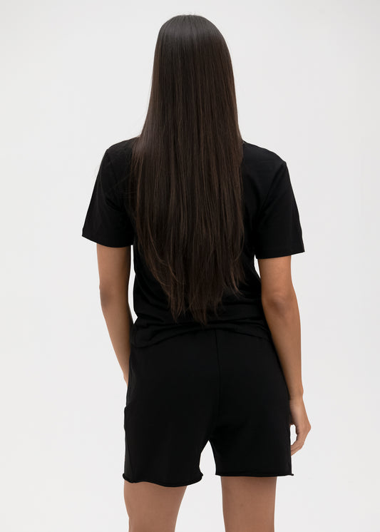 Ethika Womens raw edge short Infrared Speedway