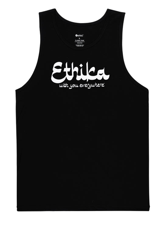Ethika Mens tank top World Class - Black