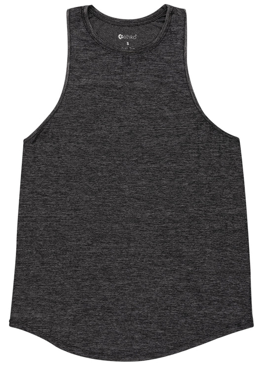 Ethika Womens high-neck tank Heather Mélange - Heather